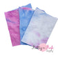 Blue Pink Tie Dye | Jersey Stretch Fabric - Pretty in Pink Supply