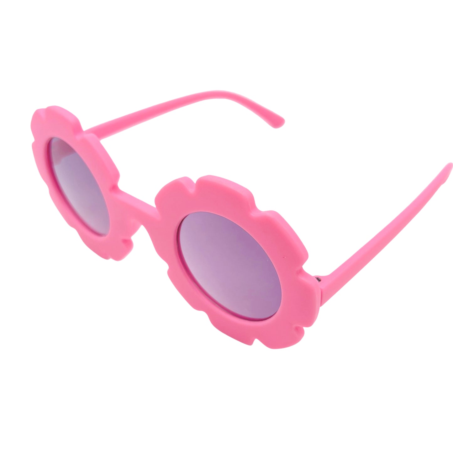 Bright pink flower sunglasses