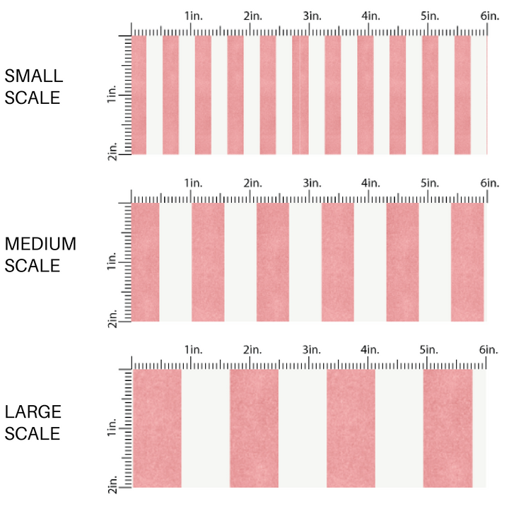 Pink and white pin striped fabric by the yard scaled image guide.