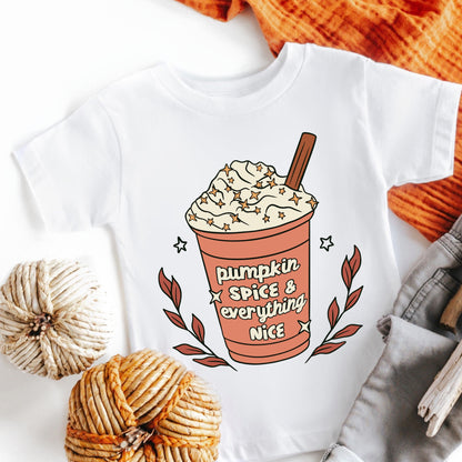 "Pumpkin Spice and Everything Nice" Fall Iron On Heat transfer