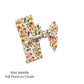 Pumpkin Floral | Cate & Rainn Designs | Bow Strips