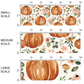 Pumpkin Floral | Cate & Rainn | Fabric By The Yard