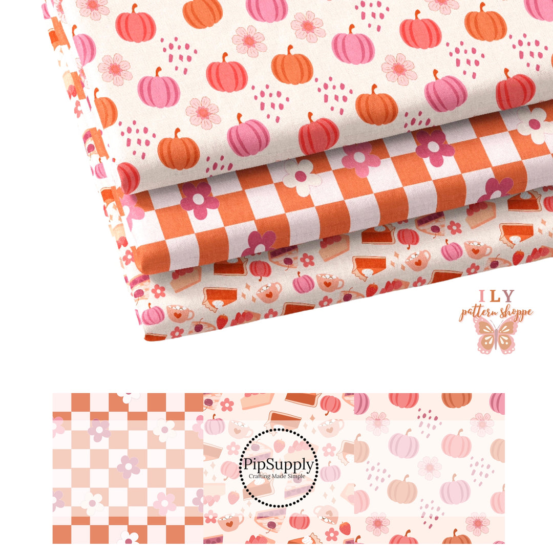 Pumpkin Pie | ILY Pattern Shoppe | Fabric By The Yard