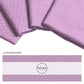 Purple fabric Stack with lilac fabric dots