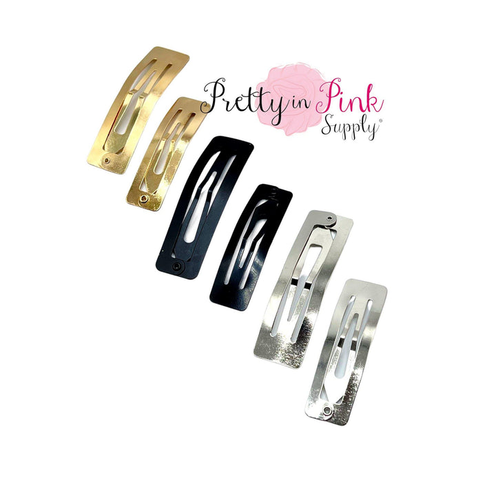 Rectangle Snap Clips - Pretty in Pink Supply