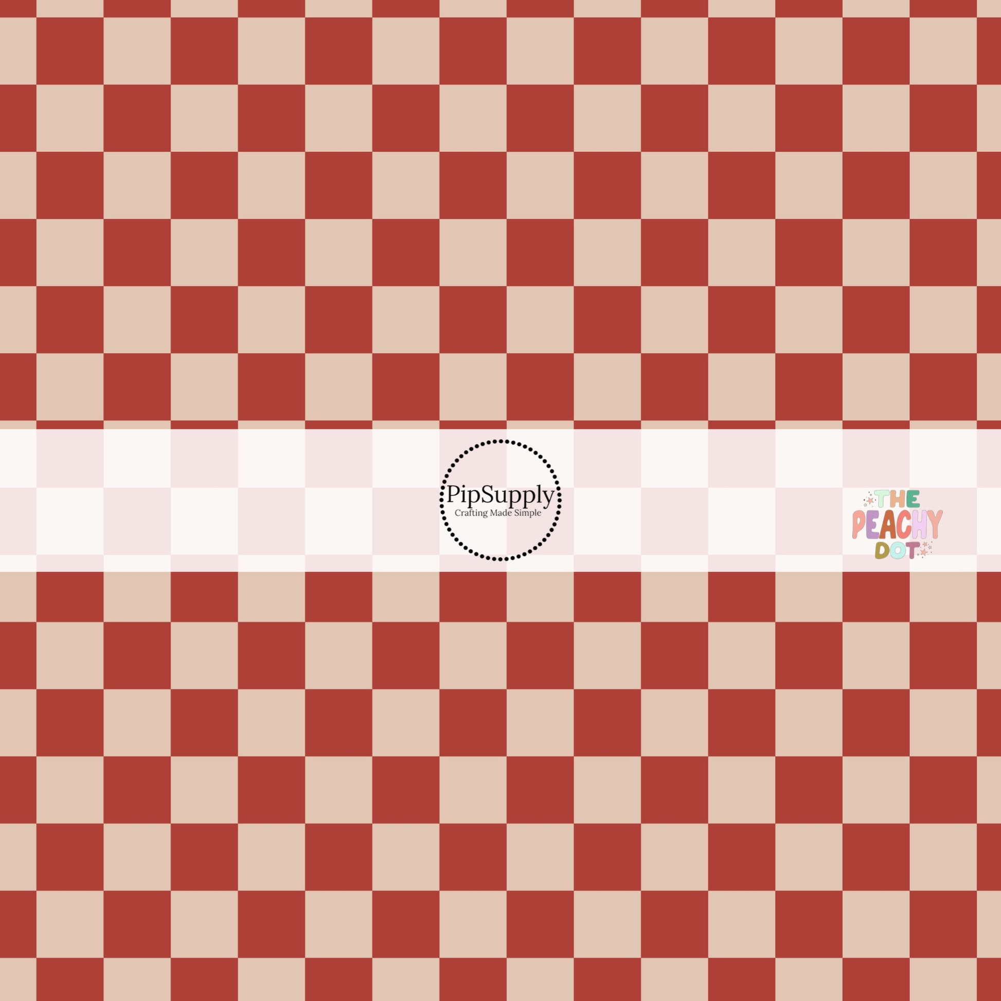pink and red fabric swatch checkered pattern