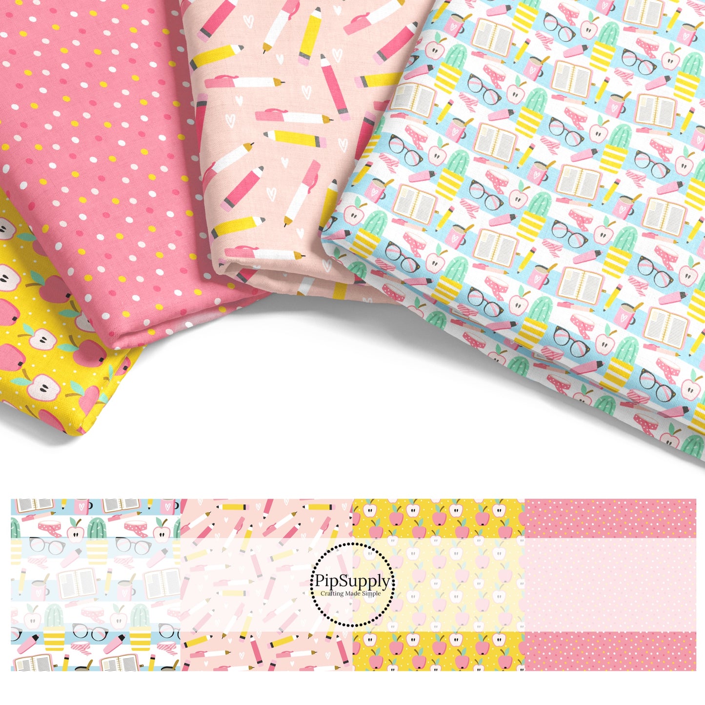 Scholastic Pinks | Fabric