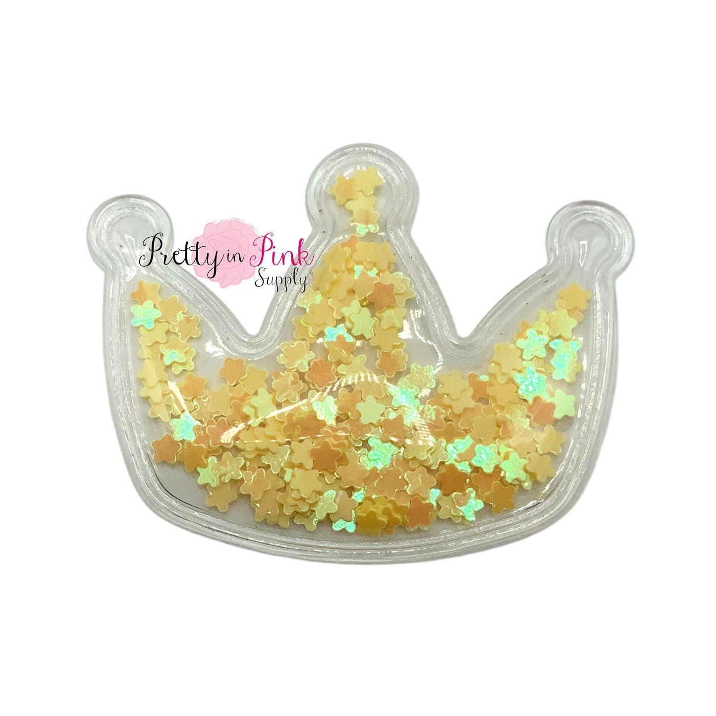 SMALL Yellow Star Crown | Confetti Shakers - Pretty in Pink Supply