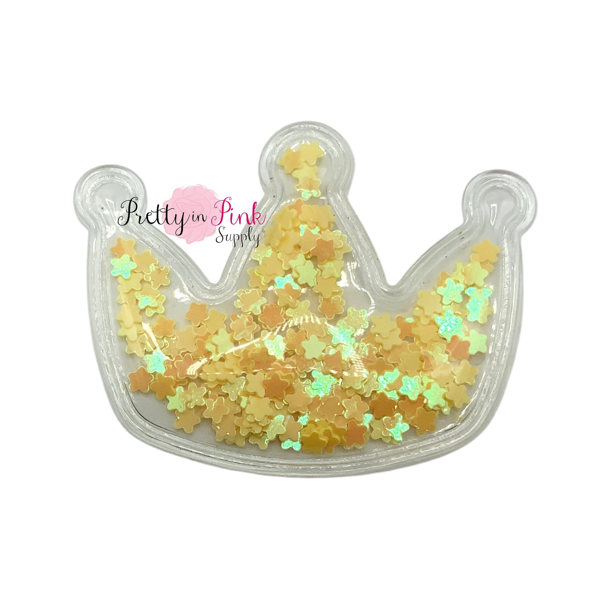 SMALL Yellow Star Crown | Confetti Shakers - Pretty in Pink Supply
