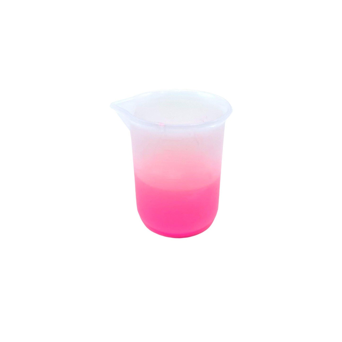 Silicone Measuring and Mixing Cups - Pretty in Pink Supply