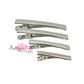 Silver Alligator Clips with Teeth - Pretty in Pink Supply