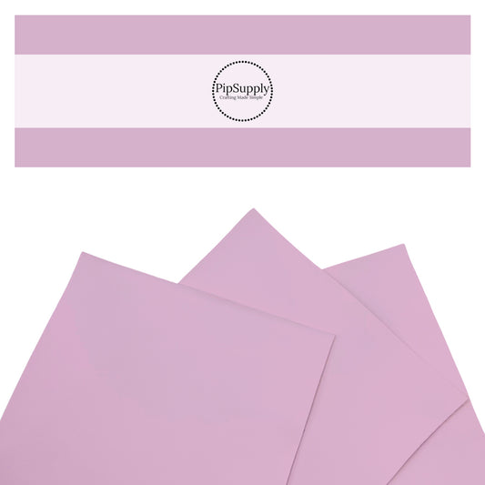 Light Purple smooth faux leather sheets.