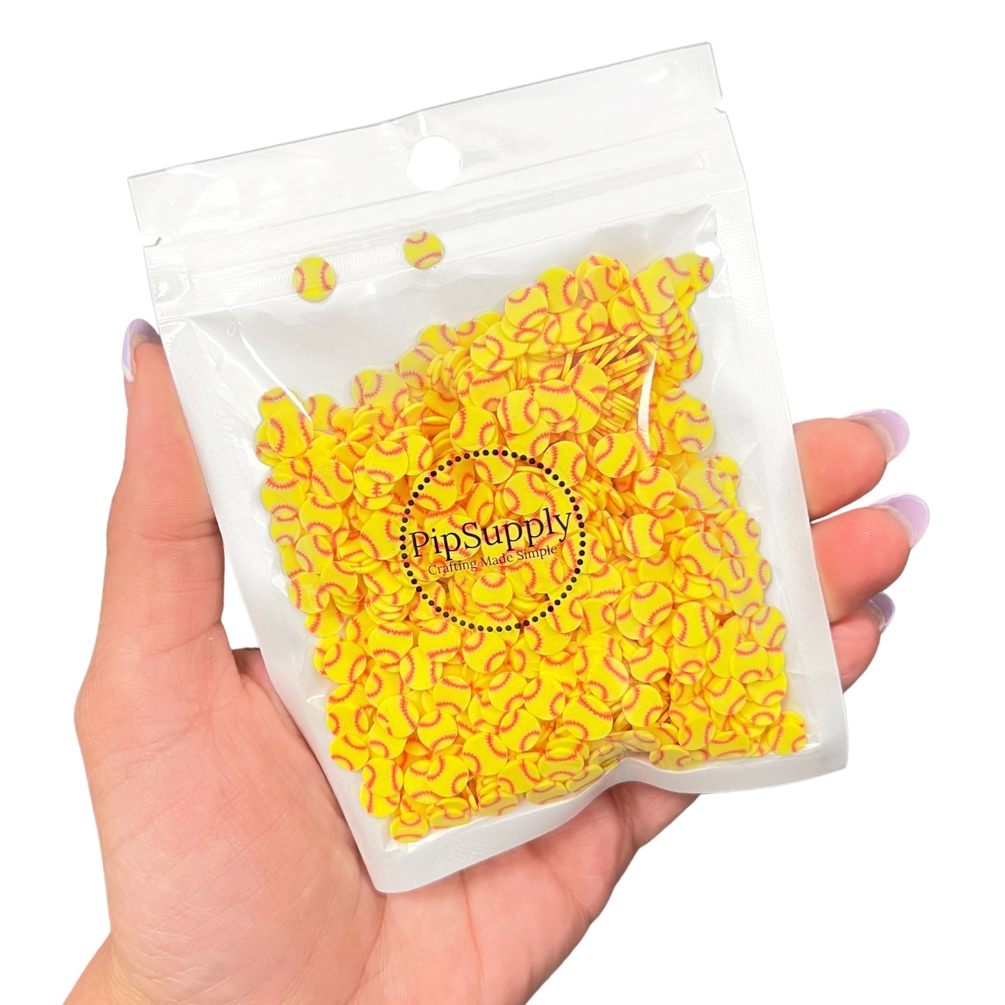 Sports Confetti Loose CLAY Slices | 1 OZ