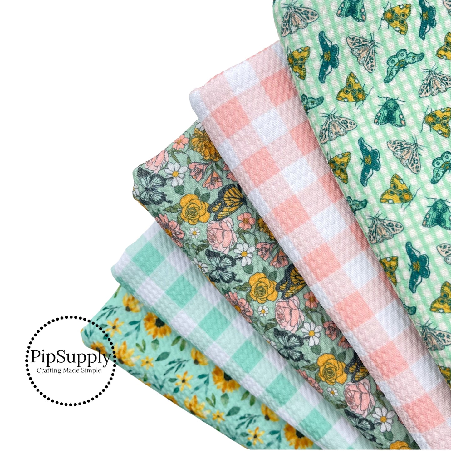 Spring meadow pattern liverpool bullet fabrics.