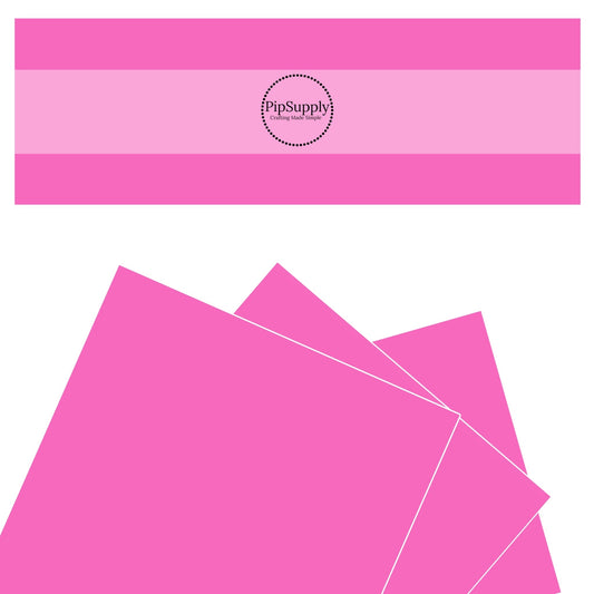 Bright magenta pink solid color Valentines Day and Easter smooth Spring faux leather sheet.