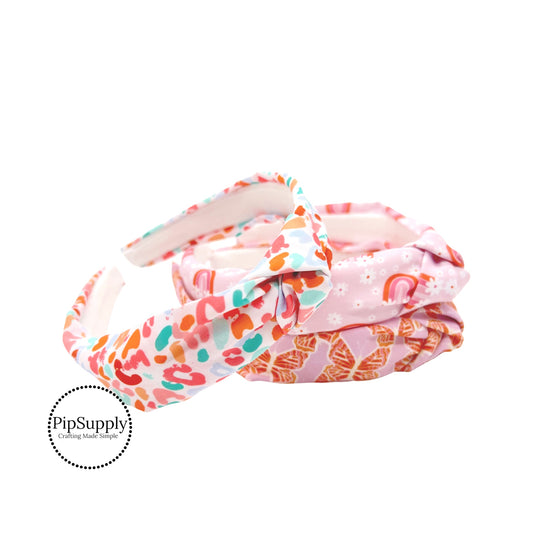Spring | The Peachy Dot | Knotted Headband