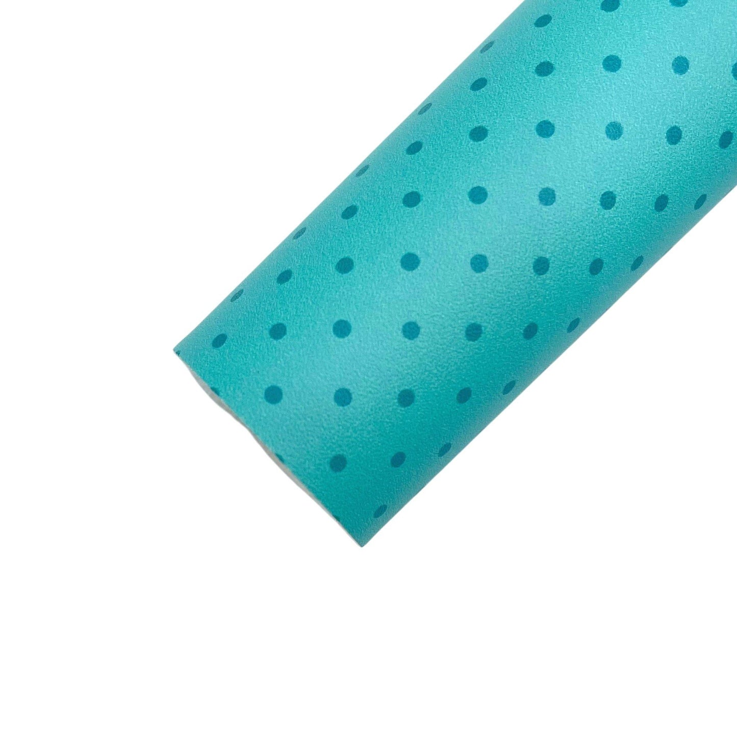 Spring Time Dots | Faux Leather Fabric Sheet - Pretty in Pink Supply