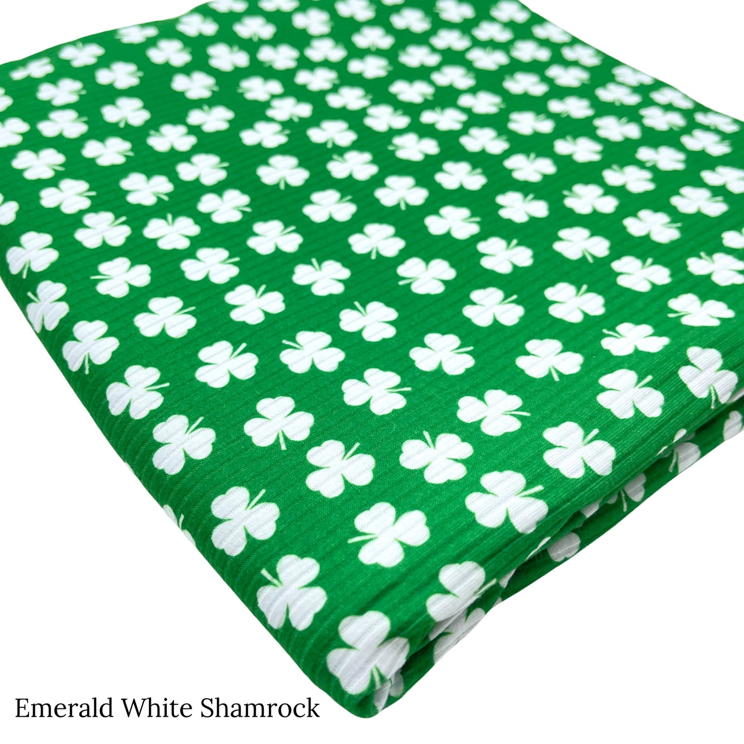 St. Patrick's Day | Ribbed Fabric