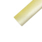 Rolled solid colored velvet sheet in pale soft yellow.