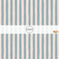 Cream and blue painted stripes fabric by the yard.