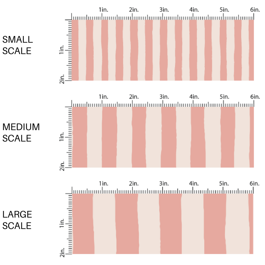 dusty rose pink and cream striped fabric by the yard scaled image guide.