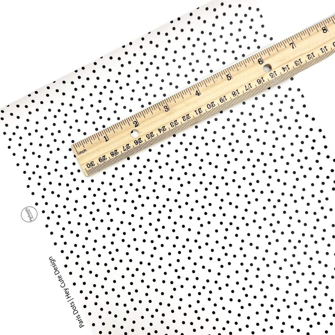 Summer Dots | Hey Cute Designs | Faux Leather Sheets