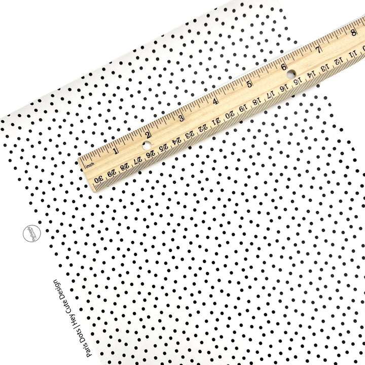 Summer Dots | Hey Cute Designs | Faux Leather Sheets