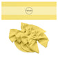 Light Yellow solid sailor bow strips.