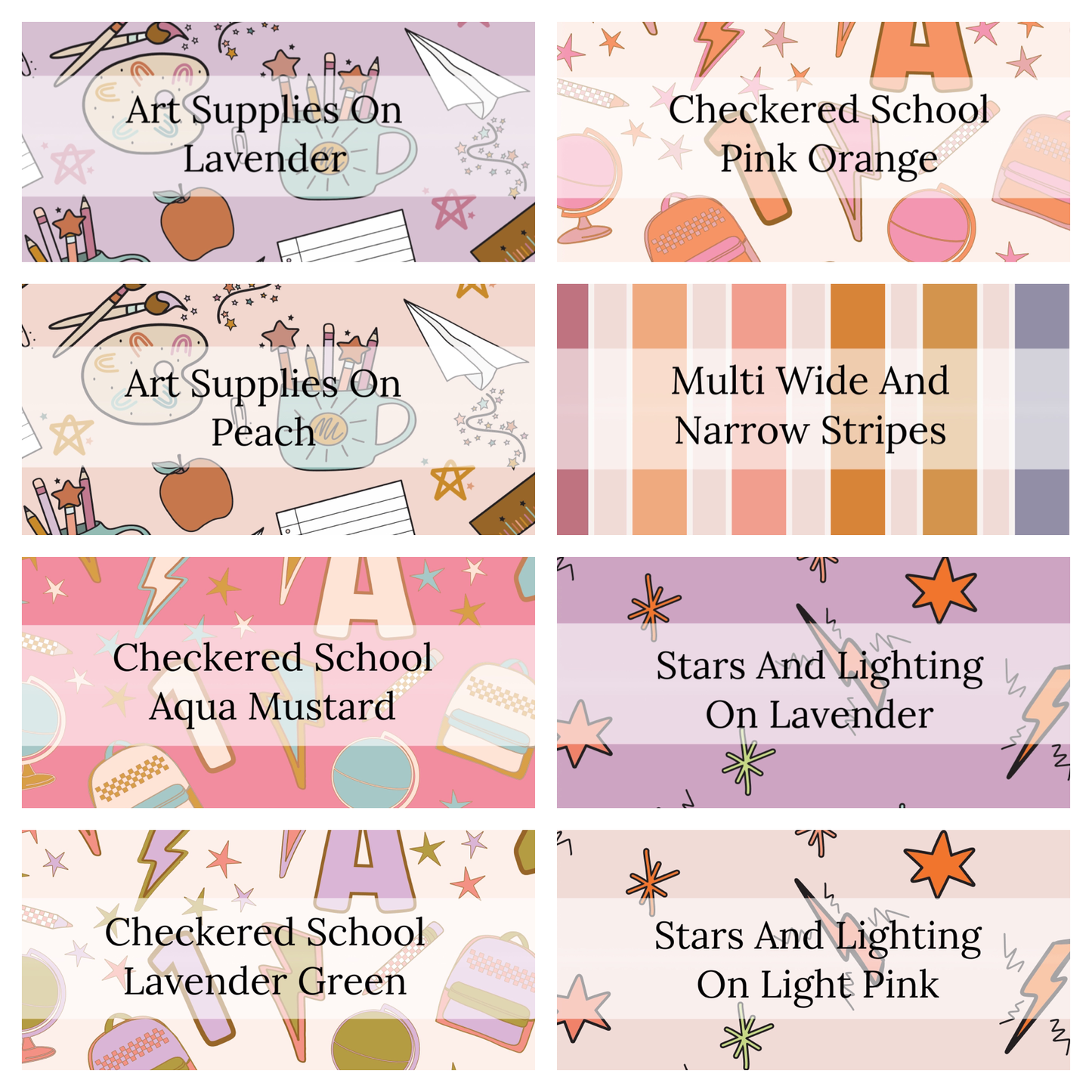 The Art Set | The Peachy Dot | Fabric By The Yard