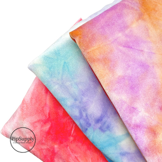 Tie Dye | Velvet Fabric
