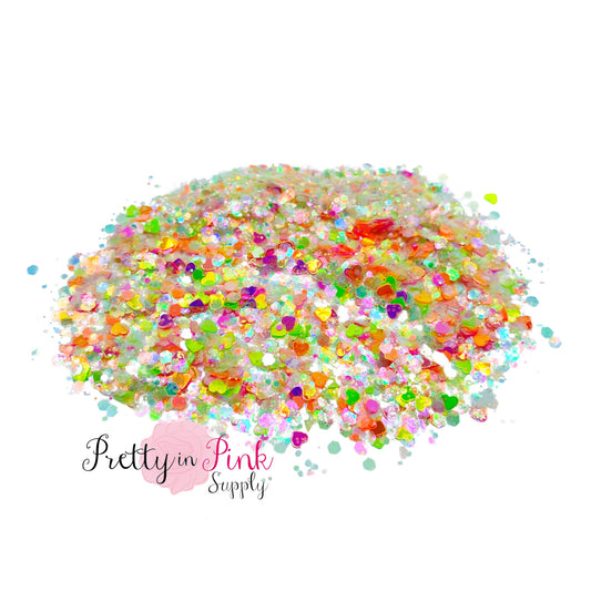 Tropical Smoothie Mix | Confetti Loose Glitter