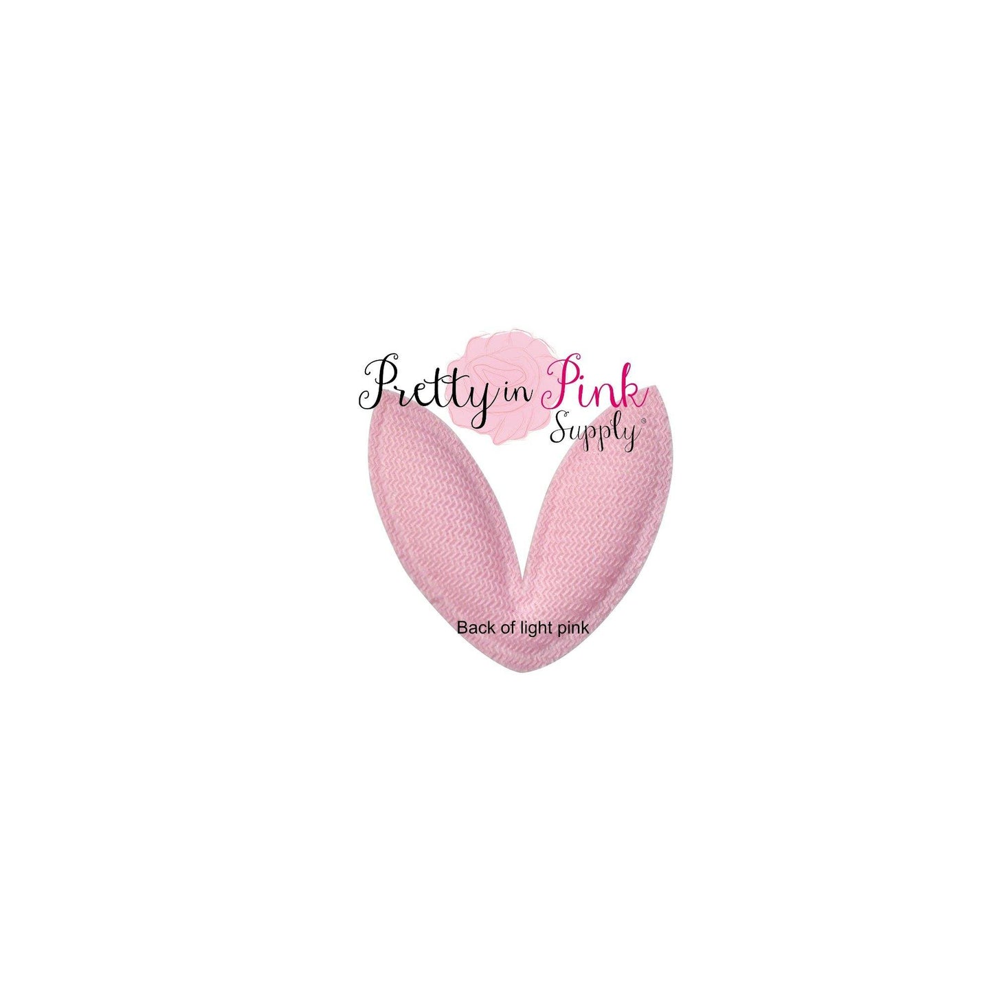 Glitter Padded Bunny Ears - Pretty in Pink Supply