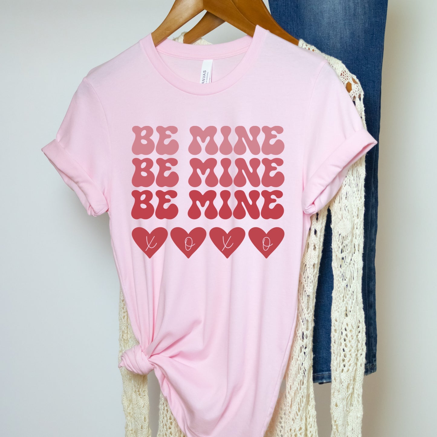 Sublimation or DTF Transfers | The Peachy Dot | Be Mine XOXO