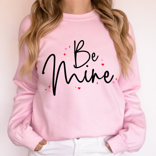 Sublimation or DTF Transfers | The Peachy Dot | Be Mine Cursive