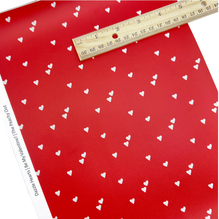 Be My Valentine? | The Peachy Dot | Faux Leather