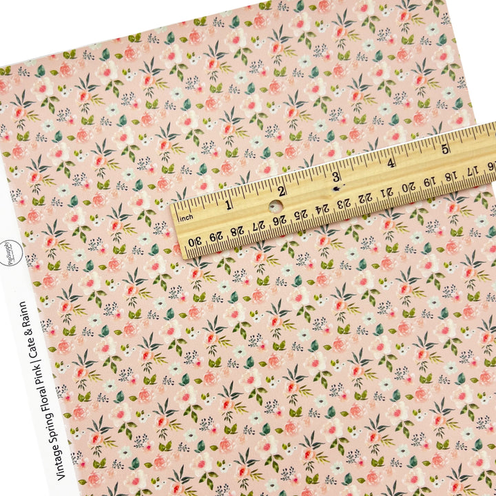 Vintage Spring | Cate & Rainn | Faux Leather Sheets