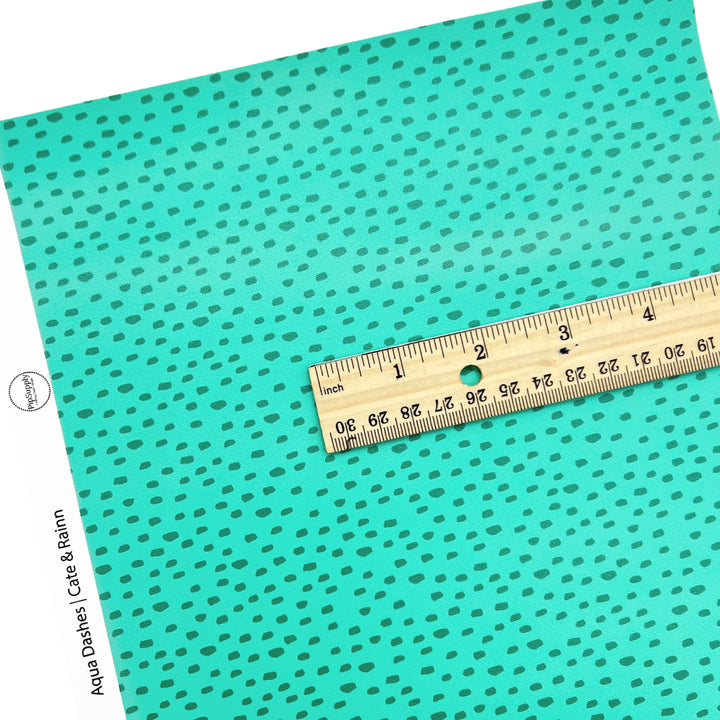 Watercolor Summer | Cate & Rainn | Faux Leather Sheets