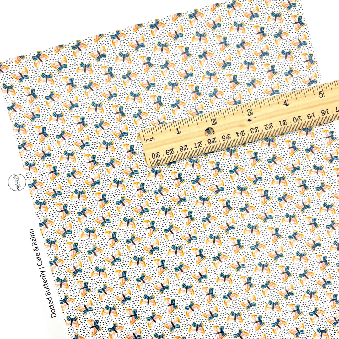 Watercolor Summer | Cate & Rainn | Faux Leather Sheets