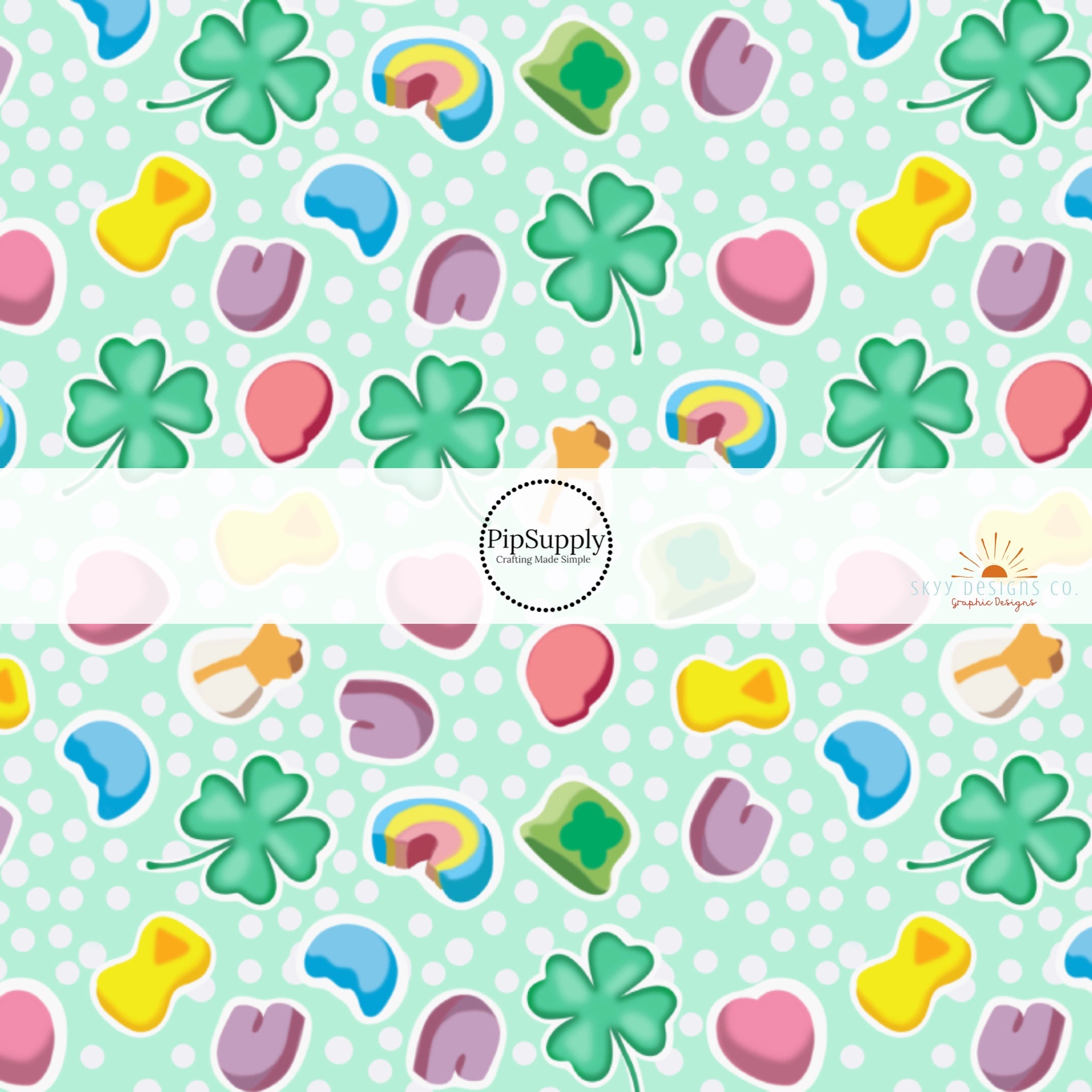 Rainbow Polka Dots – Cheeky Chic Bows