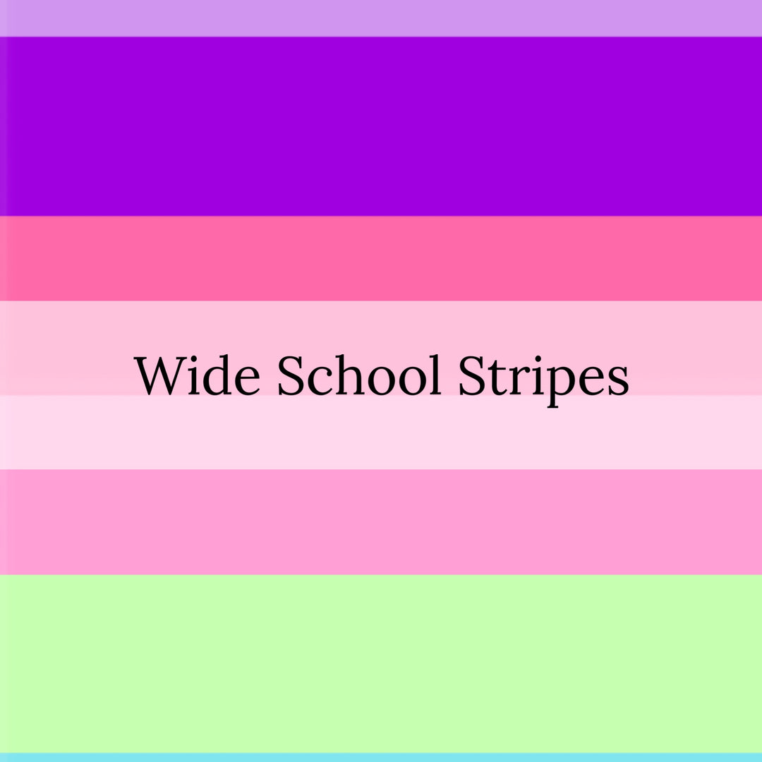 Bright school themed high quality fabric adaptable for all your crafting needs. Make cute baby headwraps, fun girl hairbows, knotted headbands for adults or kids, clothing, and more!