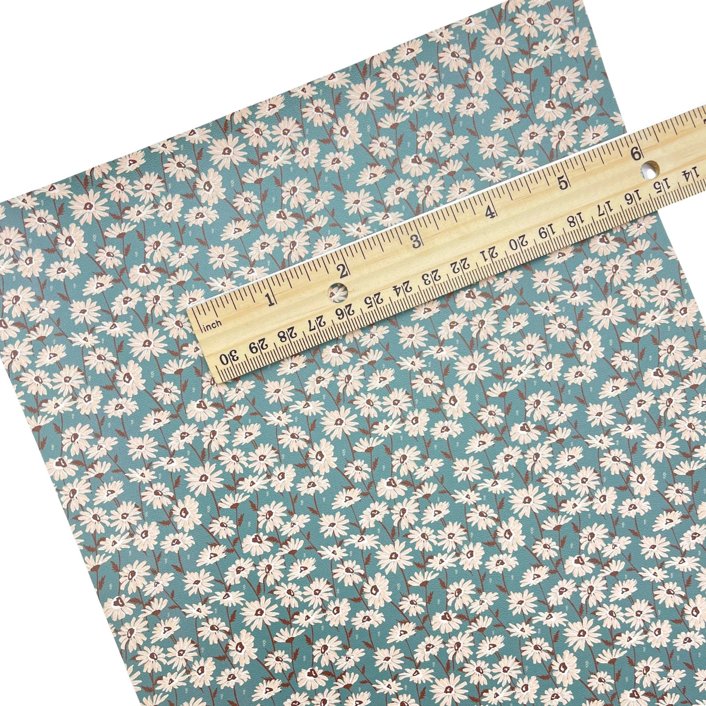 Wild Daisies | Juniper Row Design | Faux Leather Sheets