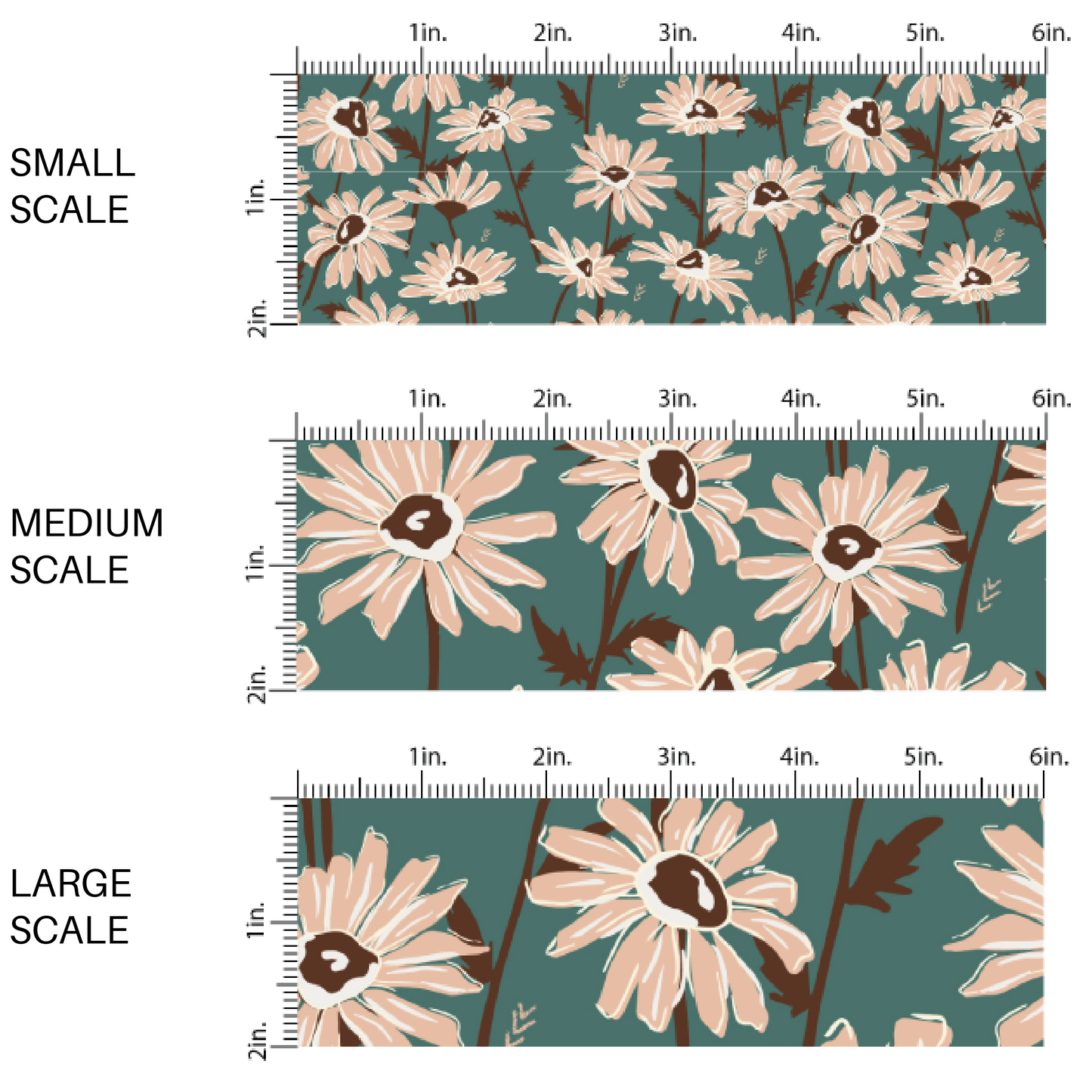 Wild Daisies | Juniper Row Design | Fabric By The Yard