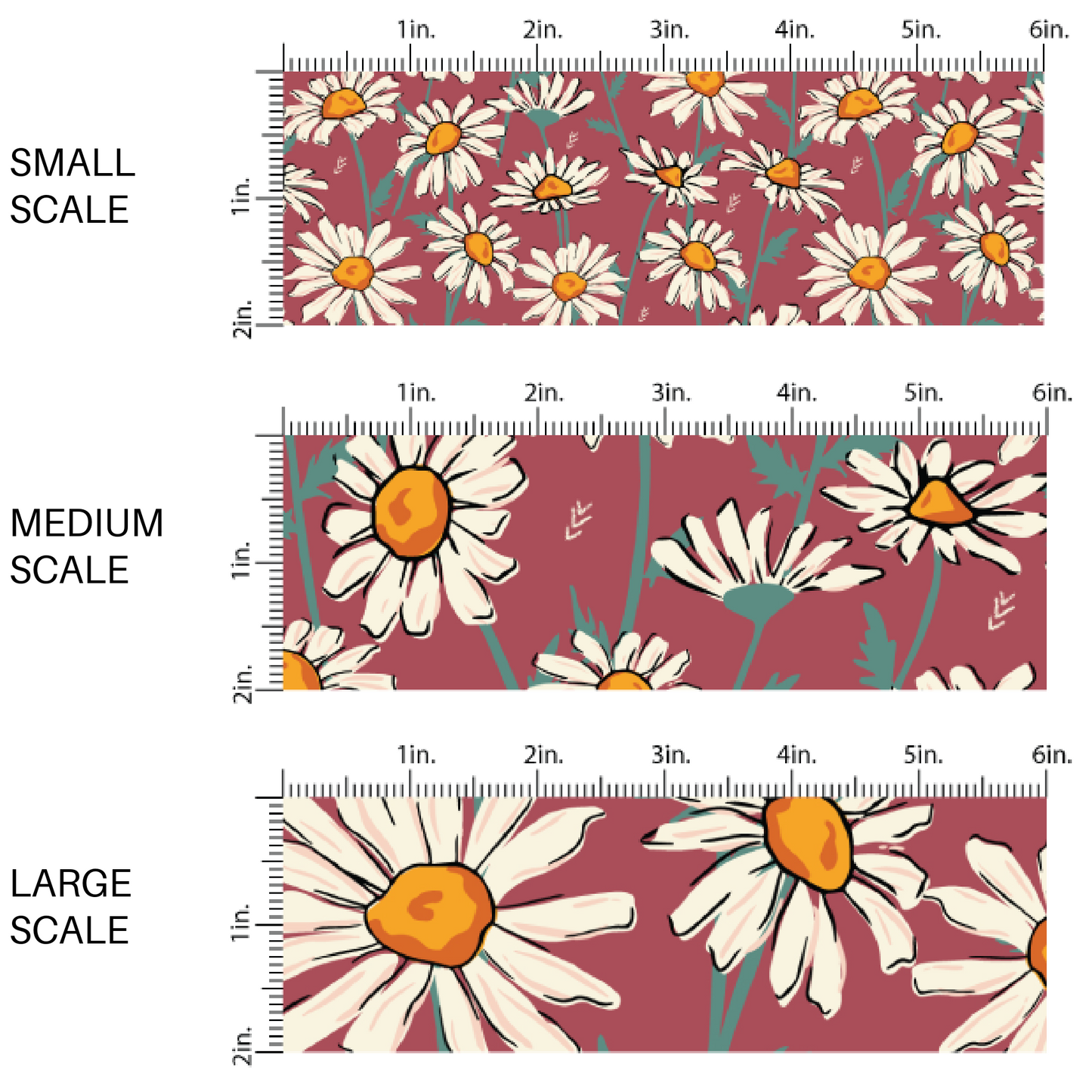 Wild Daisies | Juniper Row Design | Fabric By The Yard