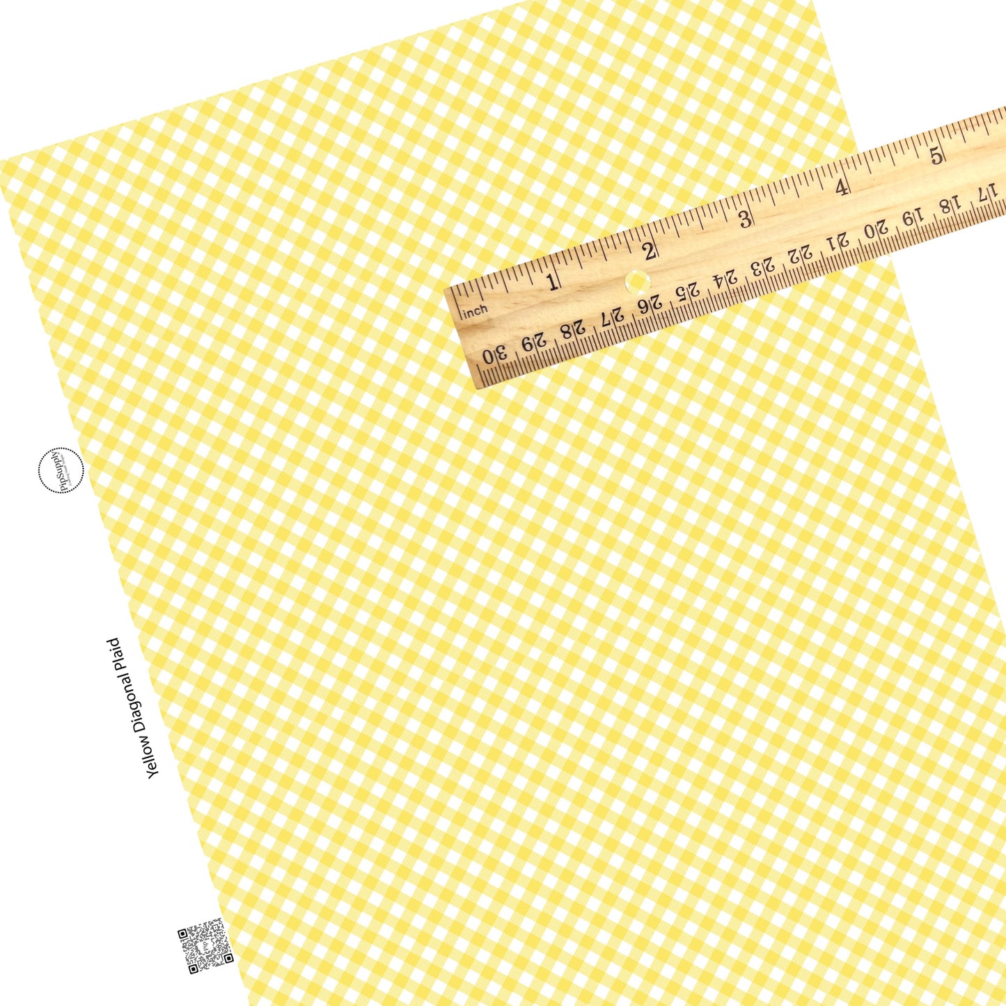 Stripe yellow diagonal plaid faux leather sheets