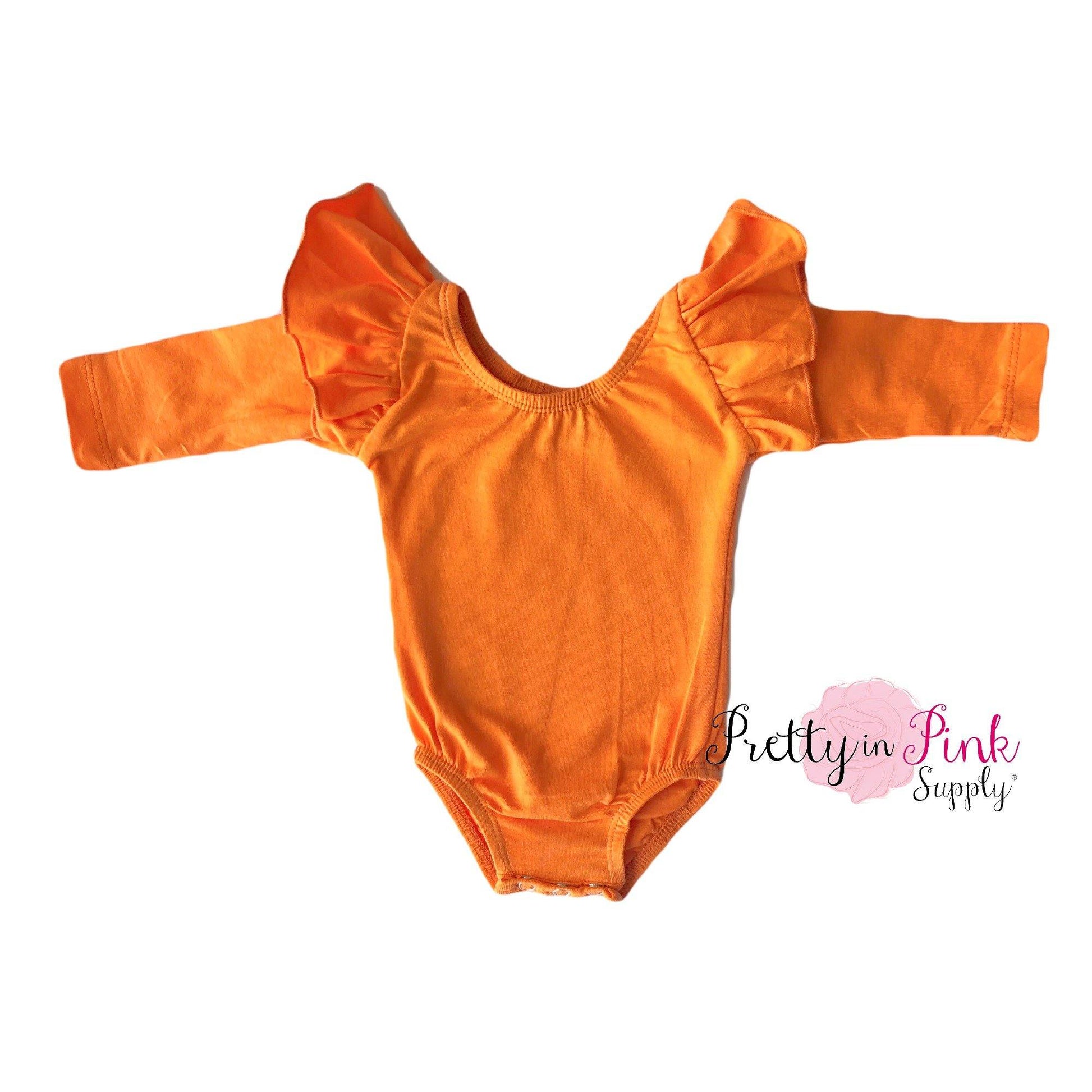 LONG Sleeve Leotard w/snaps - Pretty in Pink Supply