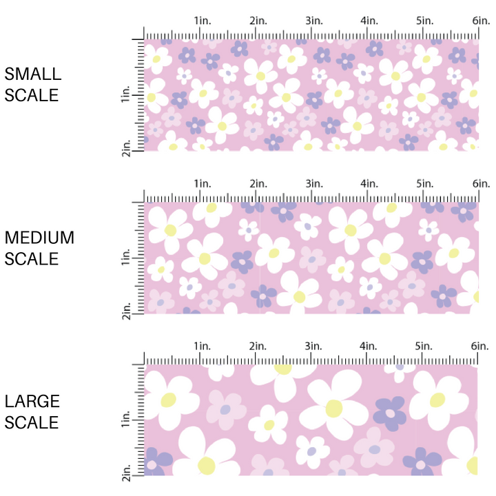 purple fabric by the yard scaled image guide with white, pink, and purple flowers