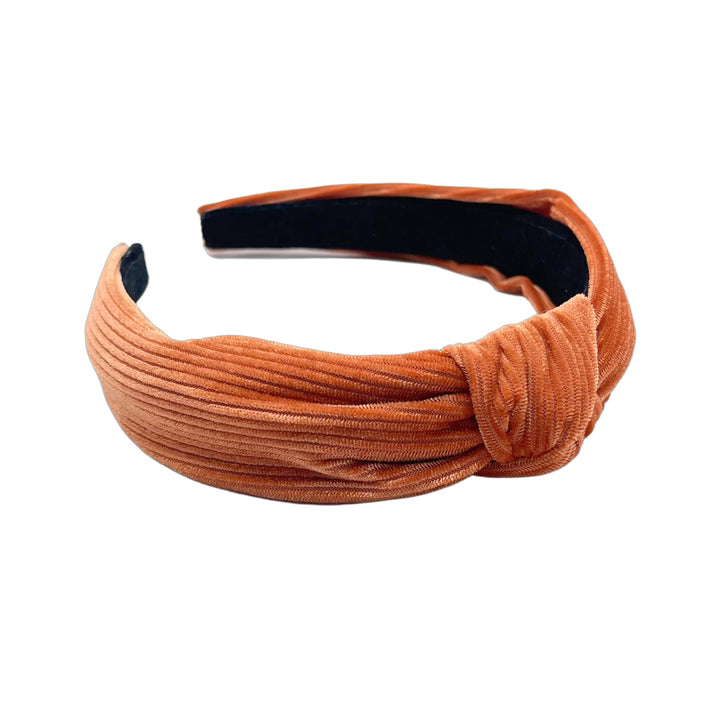 Fall Corduroy Velvet Knotted Headbands