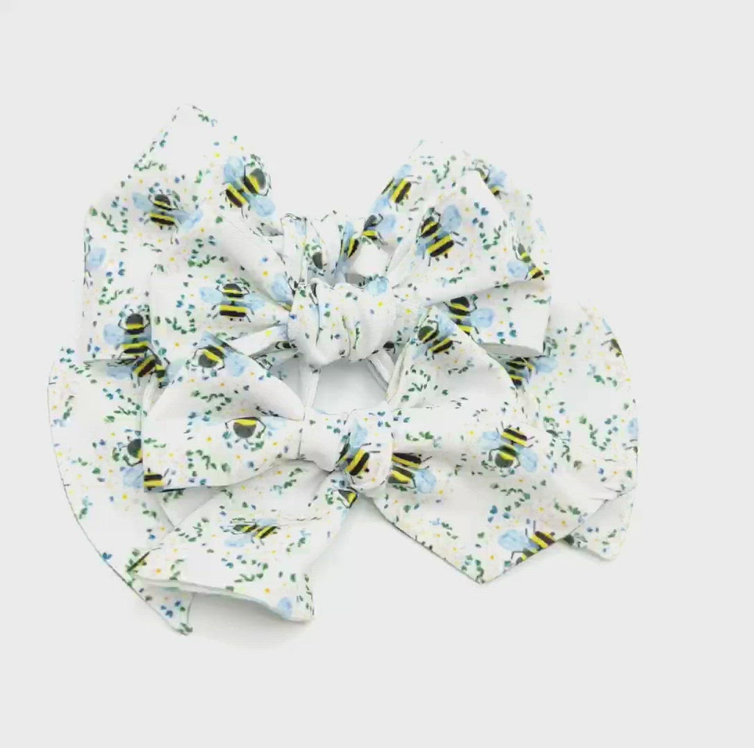 Daisy & Bee Hair Bow Strips