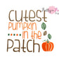 "Cutest Pumpkin in the Patch" Iron On - Pretty in Pink Supply