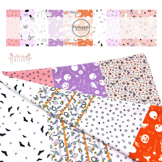 Halloween Night Strip Collection | Wild Daisy Gallery | Liverpool Bullet Fabric